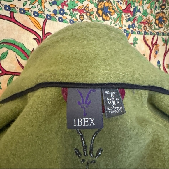 Ibex Olive Wool Jacket Small - Picture 6 of 11